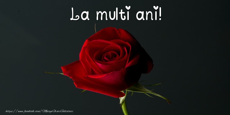 Felicitari aniversare De La Multi Ani - La multi ani!