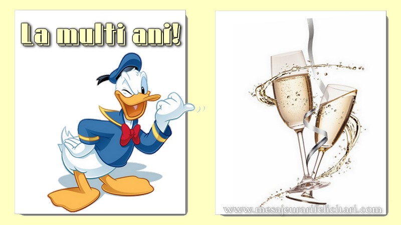 Felicitari aniversare De La Multi Ani - La multi ani!