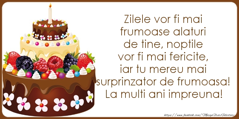 Felicitari aniversare De La Multi Ani - La multi ani impreuna!