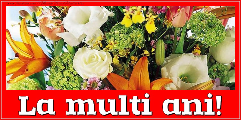 Felicitari aniversare De La Multi Ani - La multi ani!