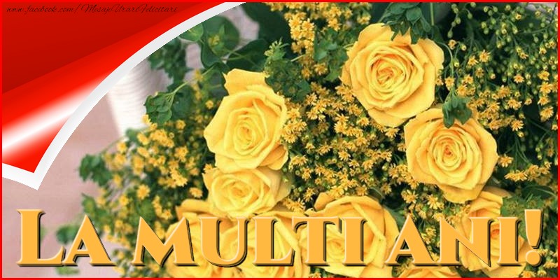 Felicitari aniversare De La Multi Ani - La multi ani!