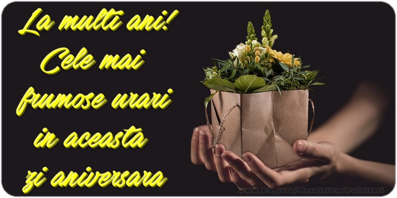 Felicitari aniversare De La Multi Ani - La multi ani!