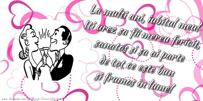 Felicitari aniversare De La Multi Ani - La multi ani, iubitul meu!