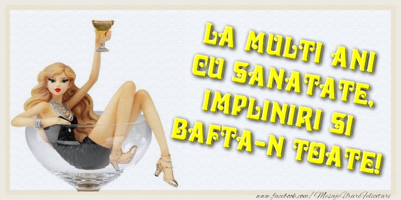 Felicitari aniversare De La Multi Ani - La multi ani cu sanatate
