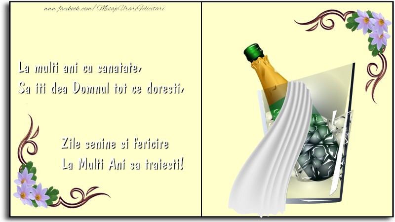 Felicitari aniversare De La Multi Ani - La Multi Ani sa traiesti!