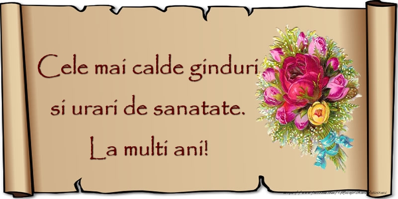 Felicitari aniversare De La Multi Ani - La multi ani!