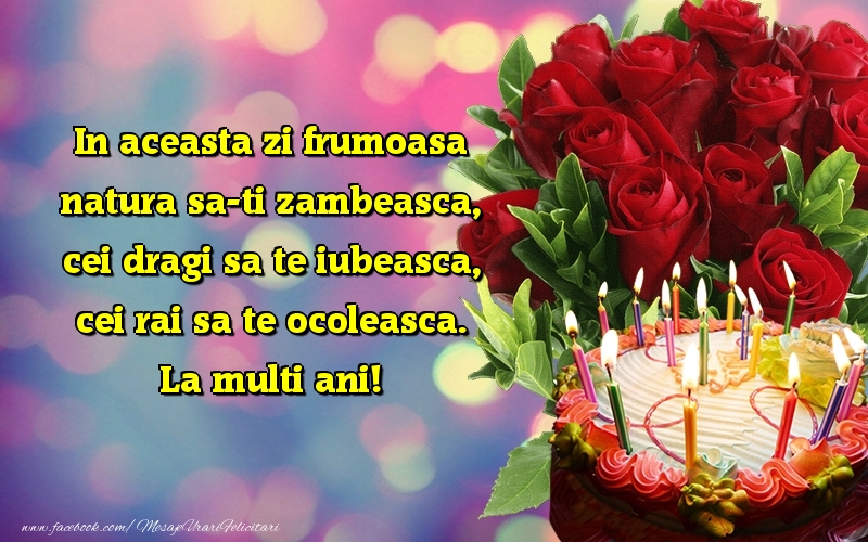 Felicitari aniversare De La Multi Ani - La multi ani!