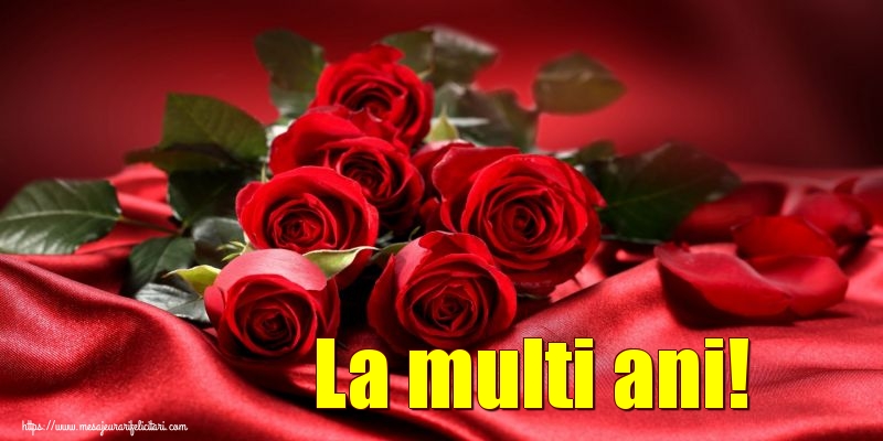 Felicitari aniversare De La Multi Ani - La multi ani!