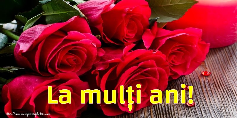 Felicitari aniversare De La Multi Ani - La mulți ani!