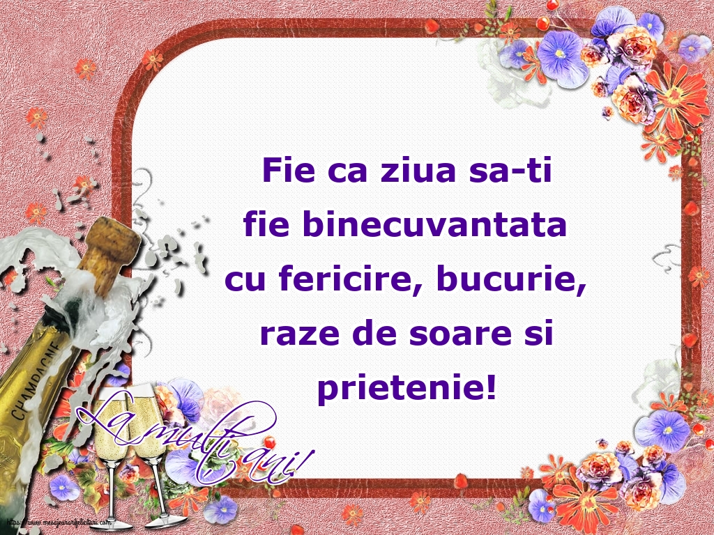 Felicitari aniversare De La Multi Ani - La mulți ani!