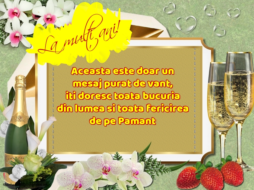 Felicitari aniversare De La Multi Ani - La mulți ani!