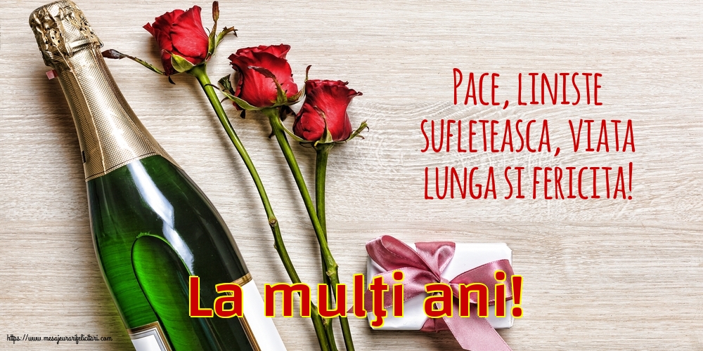 Felicitari aniversare De La Multi Ani - La mulţi ani!