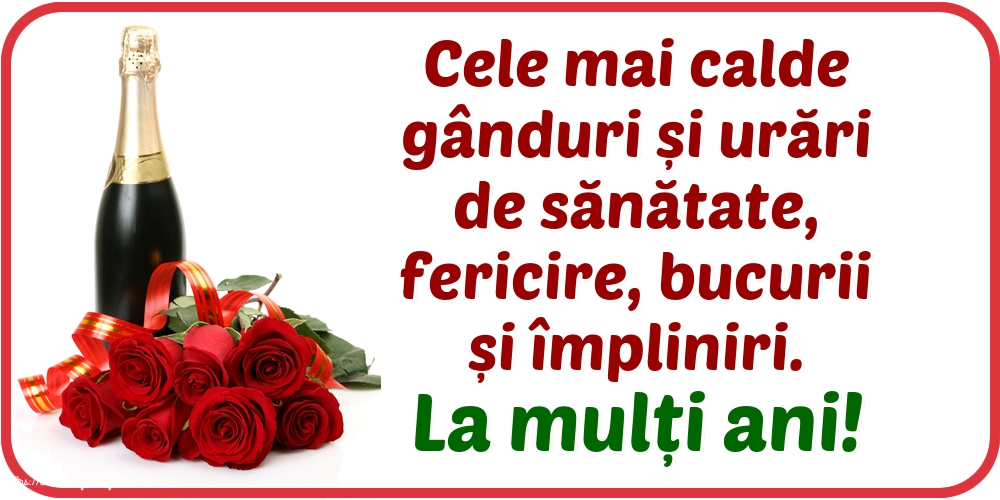 Felicitari aniversare De La Multi Ani - La mulți ani!