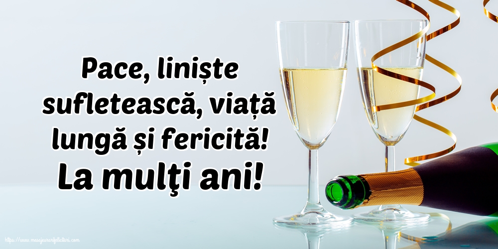 Felicitari aniversare De La Multi Ani - La mulţi ani!