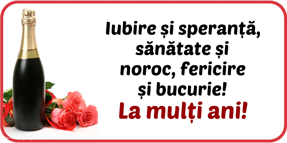 Felicitari aniversare De La Multi Ani - La mulți ani!