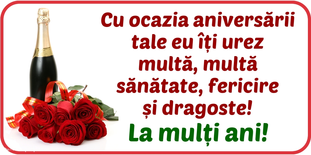 Felicitari aniversare De La Multi Ani - La mulți ani!