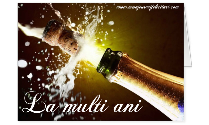 Felicitari aniversare De La Multi Ani - La multi ani!