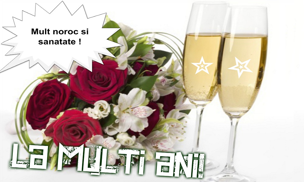 Felicitari aniversare De La Multi Ani - La multi ani, multa sanatate si noroc!