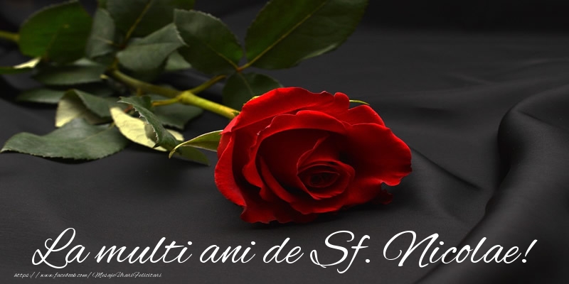 Felicitari aniversare De Sfantul Nicolae - La multi ani de Sf. Nicolae!