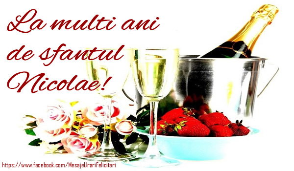 Felicitari aniversare De Sfantul Nicolae - La multi ani de sfantul Nicolae!
