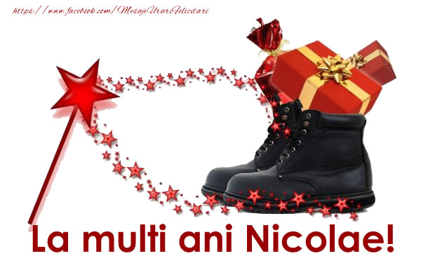 Felicitari aniversare De Sfantul Nicolae - La multi ani Nicolae!