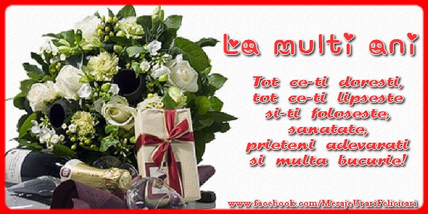 Felicitari aniversare De Sfantul Andrei - Tot ce-ti doresti, tot ce-ti lipseste si-ti foloseste