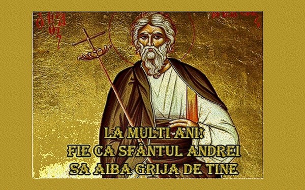 Felicitari aniversare De Sfantul Andrei - La multi ani Fie ca Sfantul Andrei sa aiba grija de tine