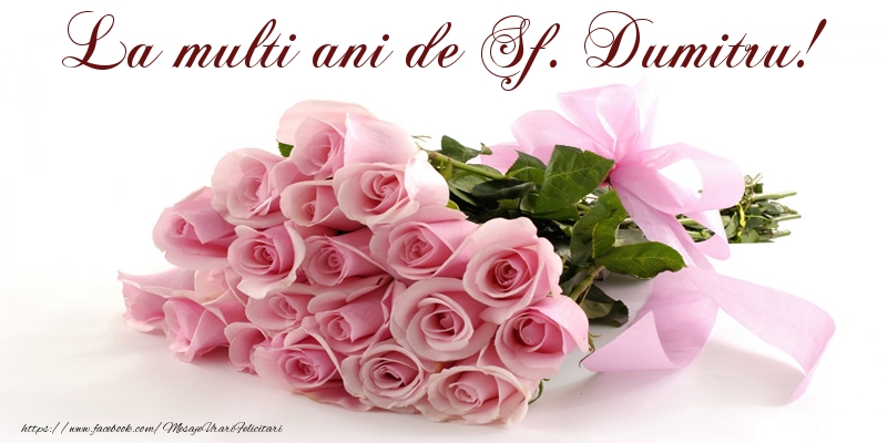 Felicitari aniversare De Sfantul Dumitru - La multi ani de Sf. Dumitru!