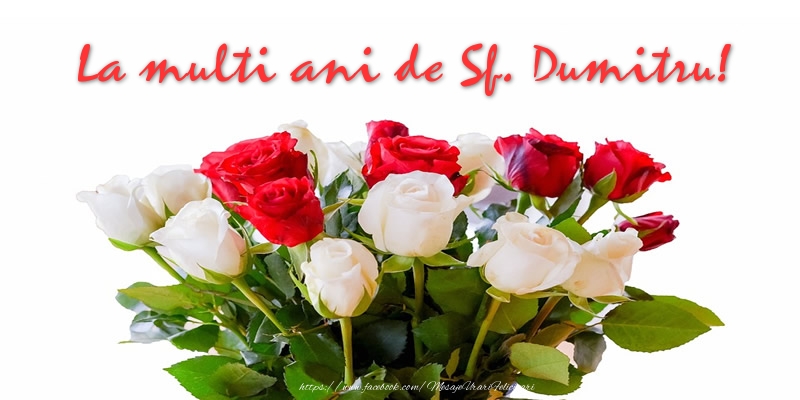 Felicitari aniversare De Sfantul Dumitru - La multi ani de Sf. Dumitru!