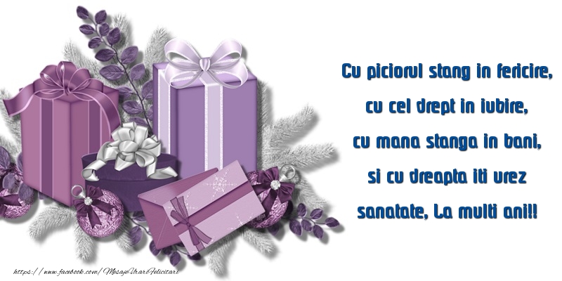 Felicitari aniversare De Zi De Nastere - Fericire, iubire, bani si sanatate