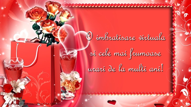 Felicitari aniversare De Zi De Nastere - O imbratisare virtuala