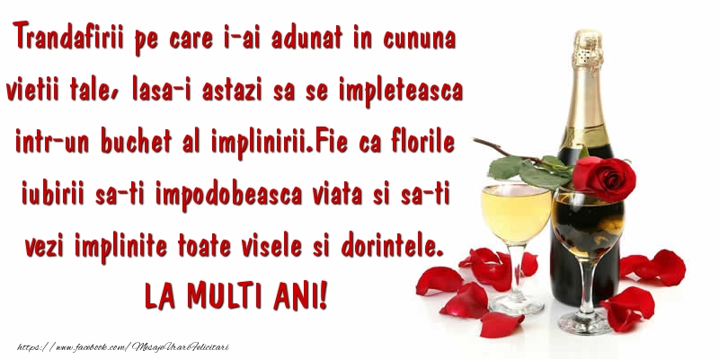 Felicitari aniversare De Zi De Nastere - LA MULTI ANI!