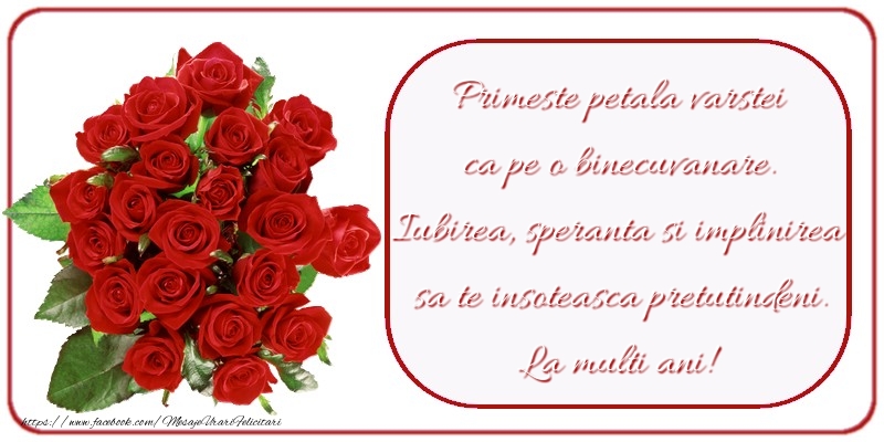 Felicitari aniversare De Zi De Nastere - La multi ani