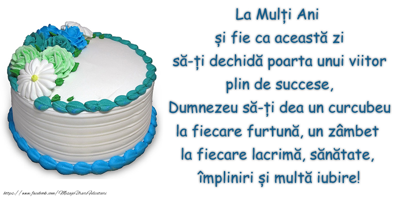 Felicitari aniversare De Zi De Nastere - La Mulți Ani și fie ca această zi ...