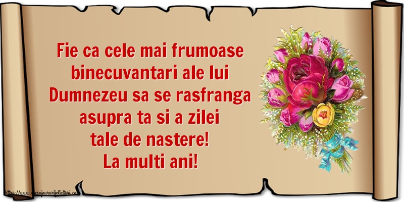 Felicitari aniversare De Zi De Nastere - La multi ani!