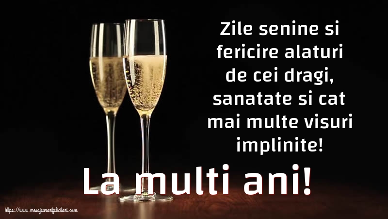 Felicitari aniversare De Zi De Nastere - La multi ani!
