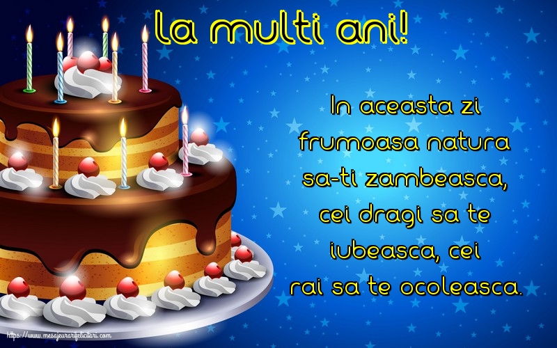 Felicitari aniversare De Zi De Nastere - La multi ani!