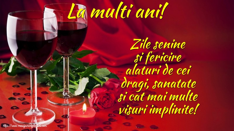 Felicitari aniversare De Zi De Nastere - La multi ani!