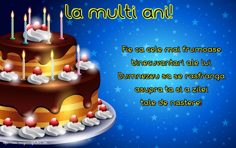 Felicitari aniversare De Zi De Nastere - La multi ani!
