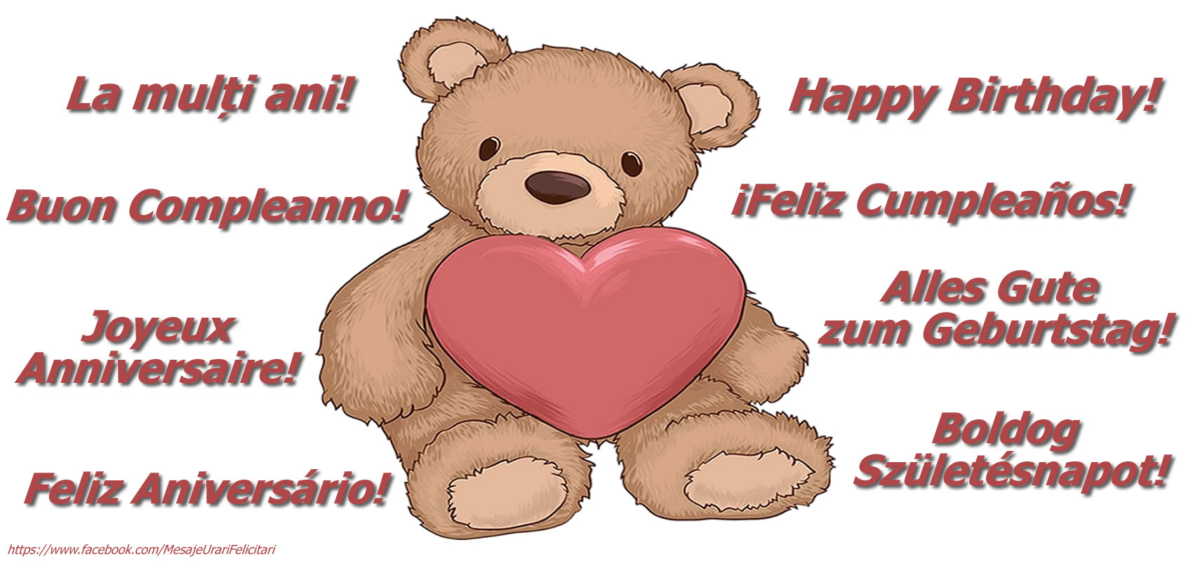 Felicitari aniversare De Zi De Nastere - La mulți ani!