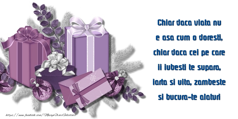 Felicitari aniversare De Zi De Nastere - Chiar daca