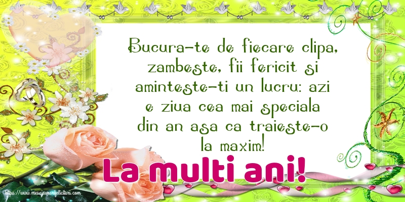 Felicitari aniversare De Zi De Nastere - La multi ani!