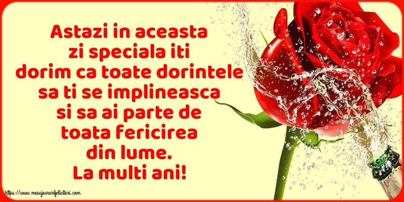 Felicitari aniversare De Zi De Nastere - La multi ani!