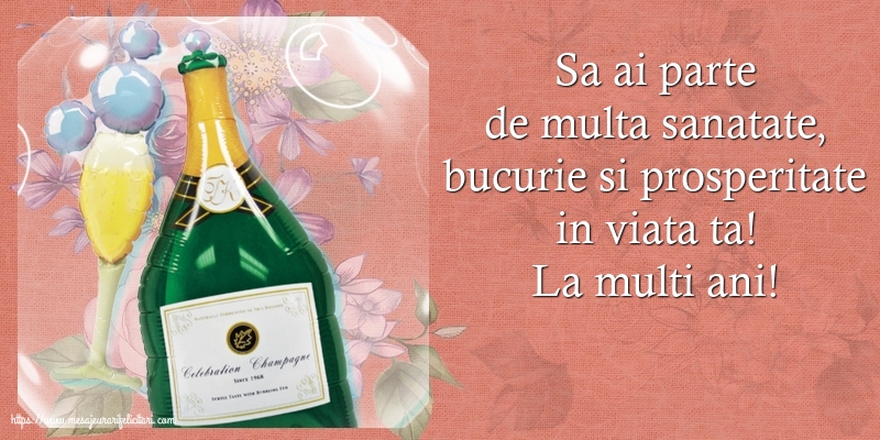Felicitari aniversare De Zi De Nastere - La multi ani!