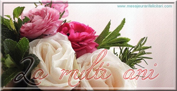 Felicitari aniversare De Zi De Nastere - La multi ani