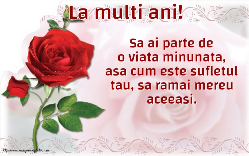 Felicitari aniversare De Zi De Nastere - La multi ani!