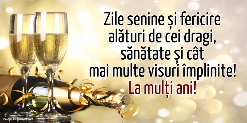 Felicitari aniversare De Zi De Nastere - La mulți ani!