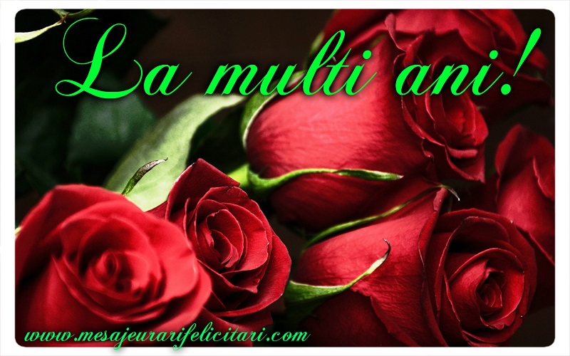 Felicitari aniversare De Zi De Nastere - La multi ani!