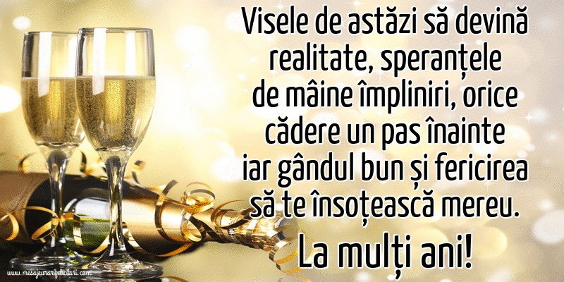Felicitari aniversare De Zi De Nastere - La mulți ani!
