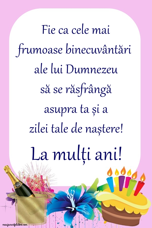 Felicitari aniversare De Zi De Nastere - La mulți ani!
